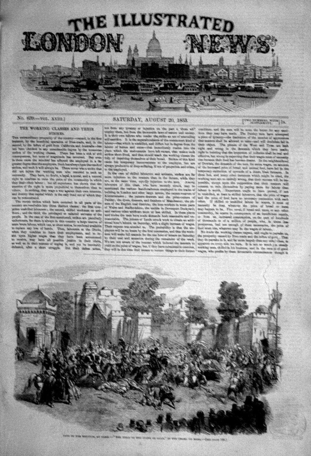 Illustrated London News Aug 20th 1853.