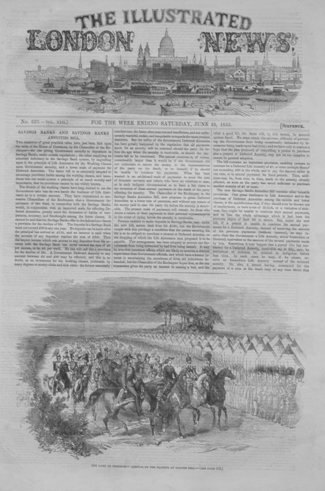 Illustrated London News, June 25th, 1853.