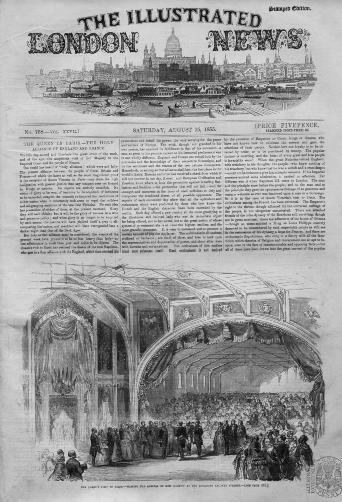 Illustrated London News, August 25th. 1855.