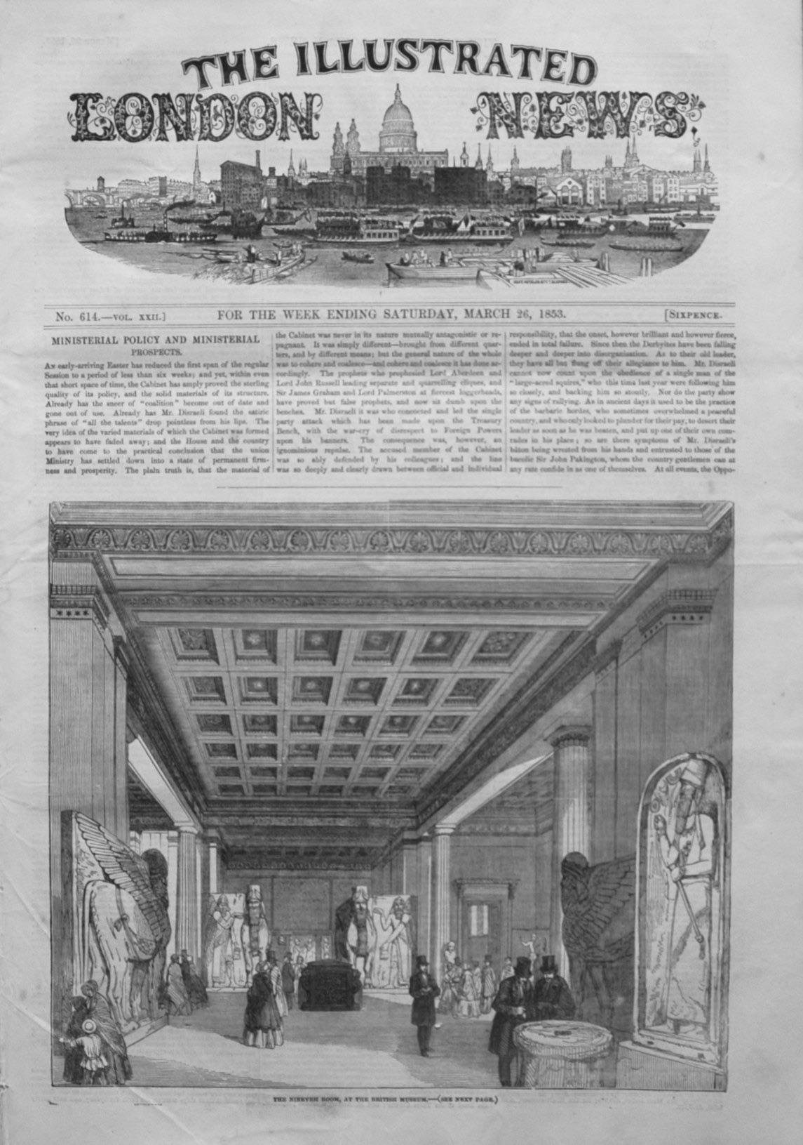 Illustrated London News, March 26th 1853.