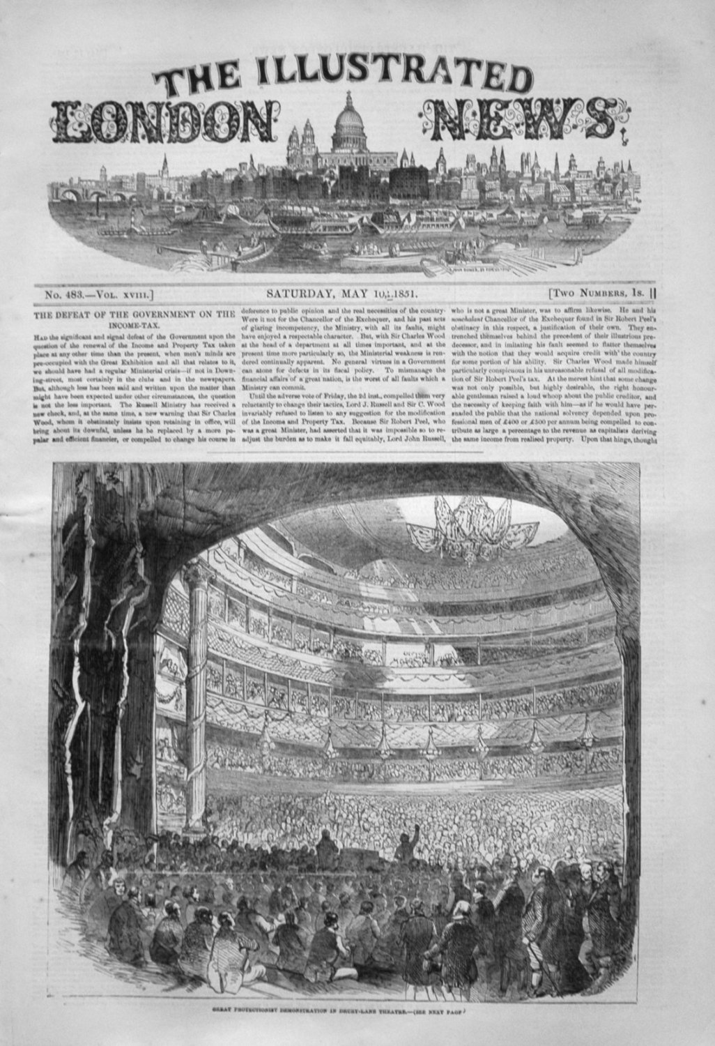 Illustrated London News May 10th 1851.