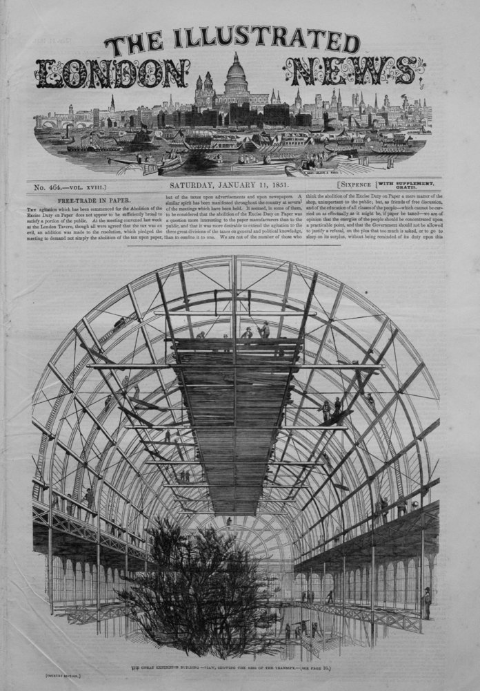 Illustrated London News, January 11th 1851.