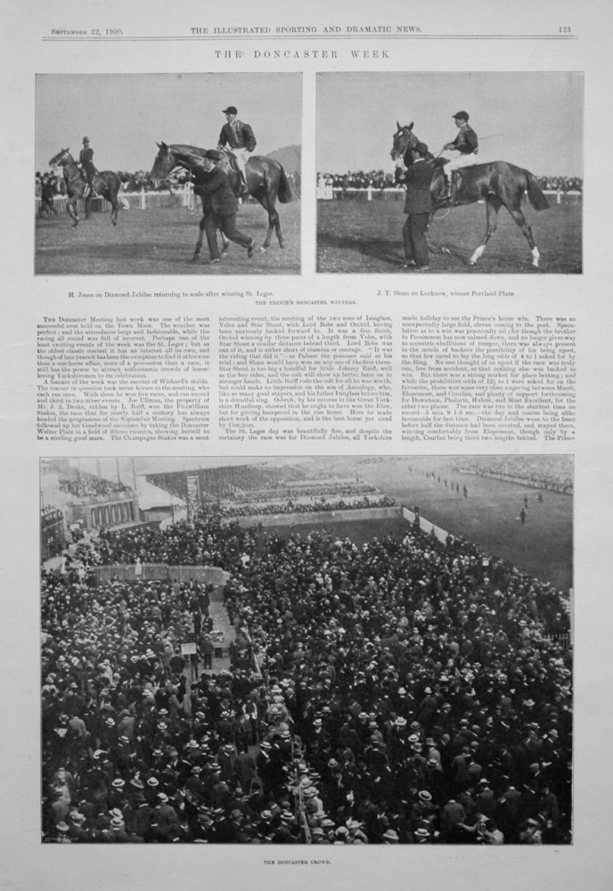 The Doncaster Week, 1900.