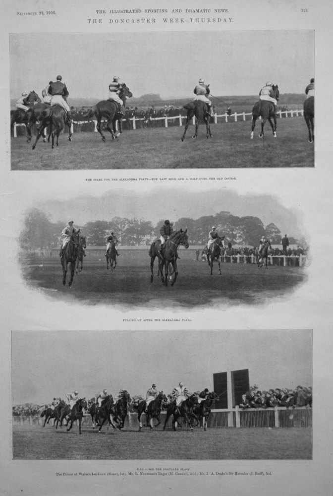 The Doncaster Week - Thursday & Friday 1900.