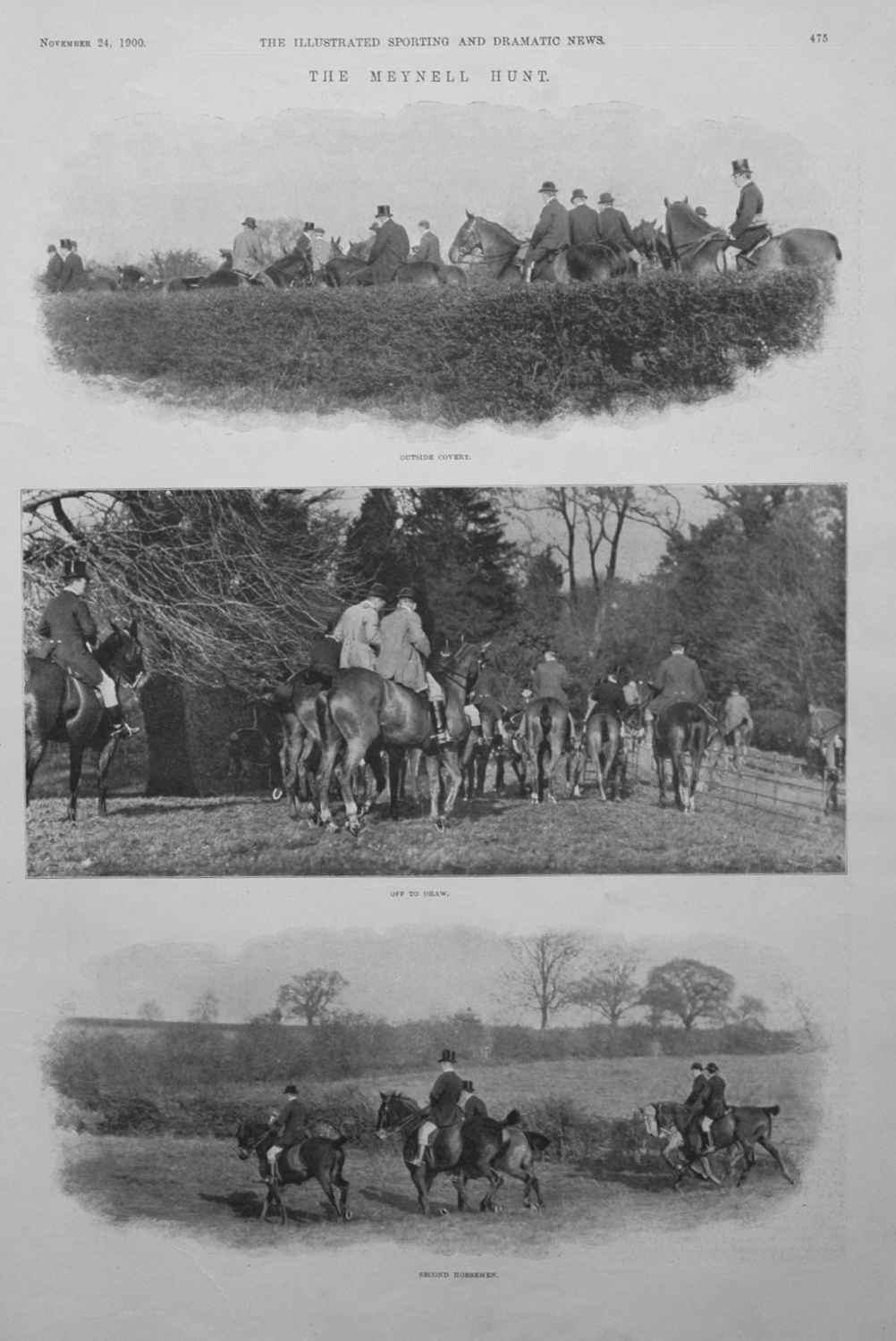 The Meynell Hunt. 1900
