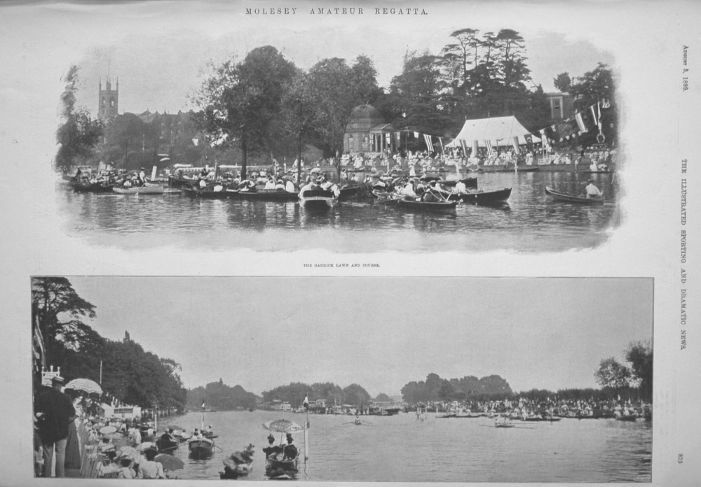 Molesey Amateur Regatta. 1899