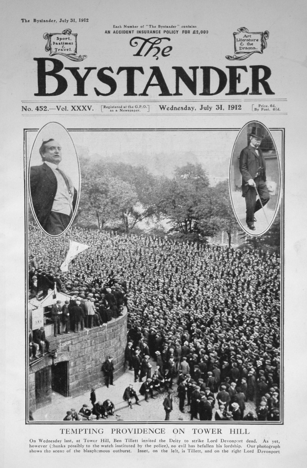 The Bystander July 31st 1912.