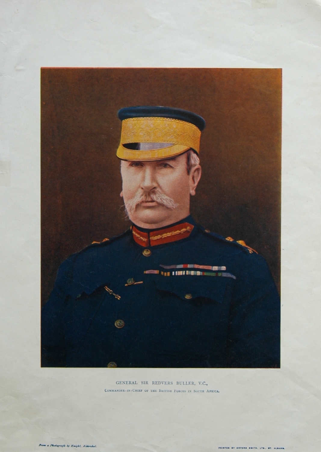 General Sir Redvers Buller, V.C., Commander-in-Chief of the British Forces 