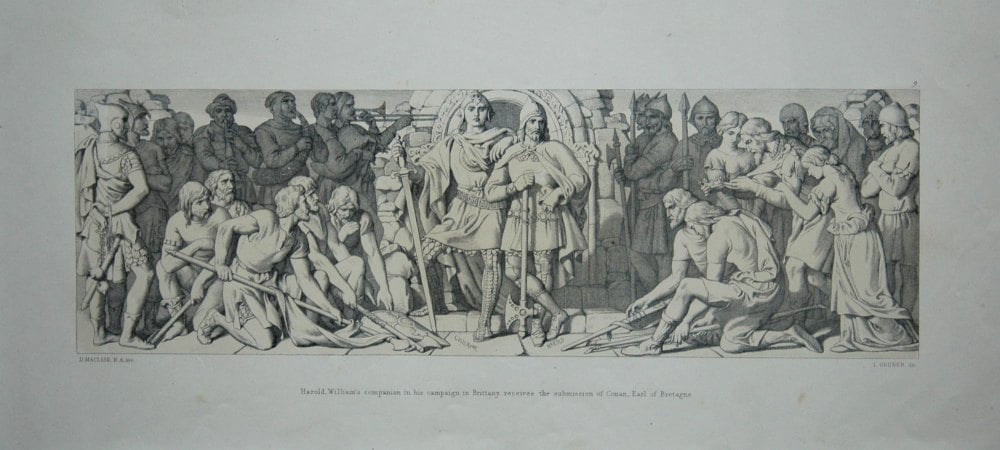 Harold, William's companion in his campaign in Brittany, receives the submi
