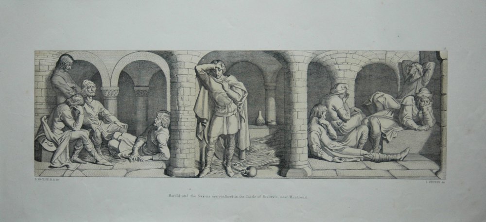 Harold and the Saxons are confined in the Castle of Beaurain, near Montreuil.