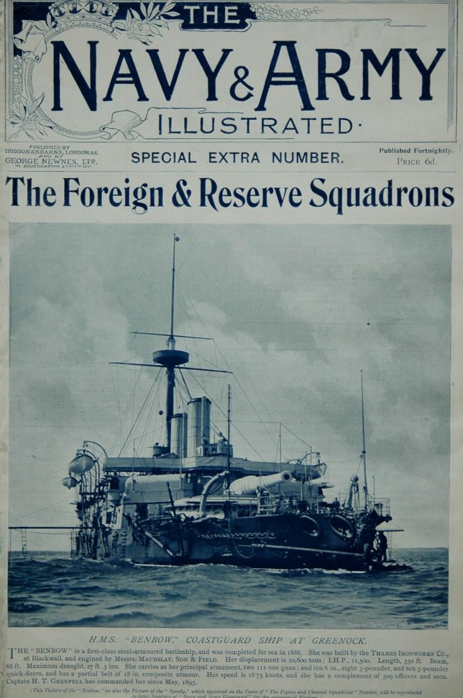 Navy & Army Illustrated. - The Foreign and Reserve Squadrons.