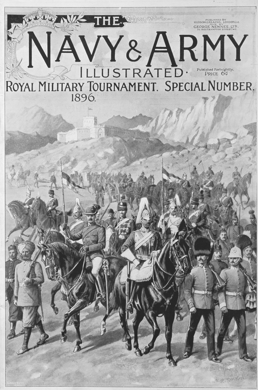 Navy & Army Illustrated. Royal Military Tournament. 1896.