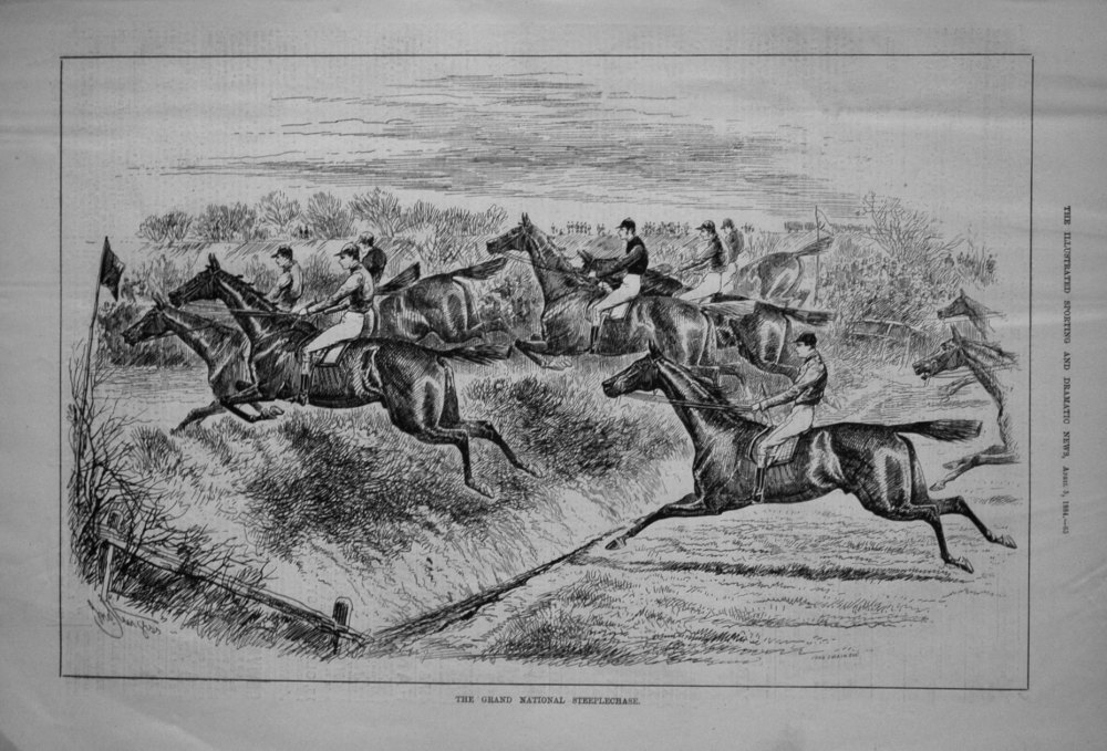 The Grand National Steeplechase. 1884