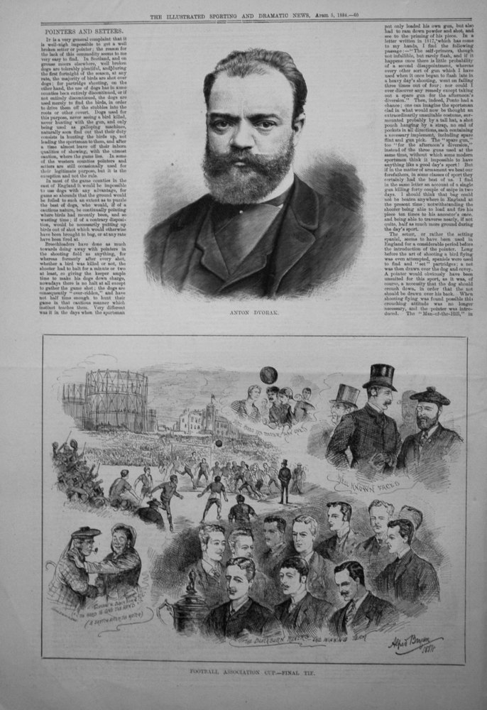 Football Association Cup. - Final Tie. 1884.
