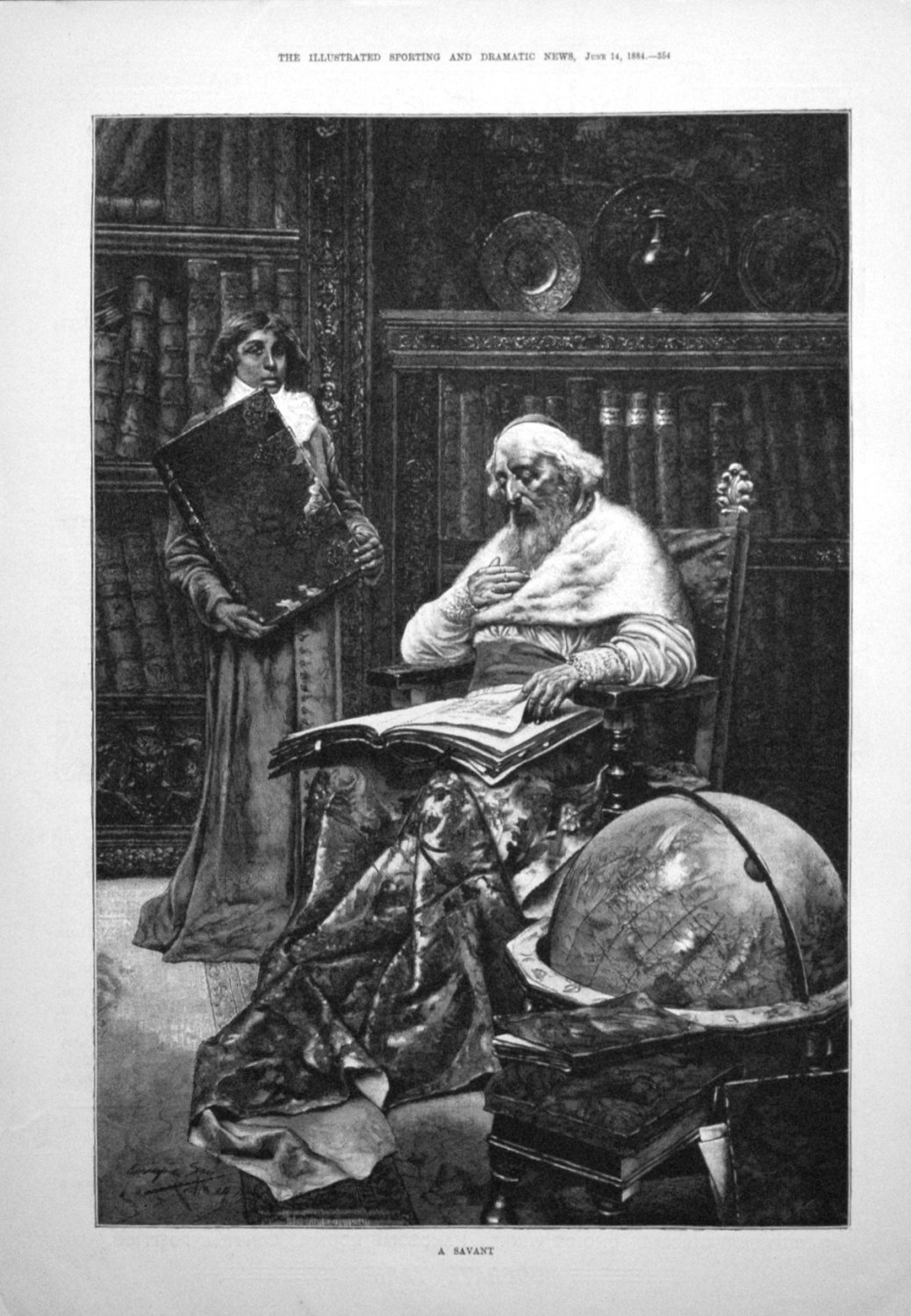 A Savant. 1884
