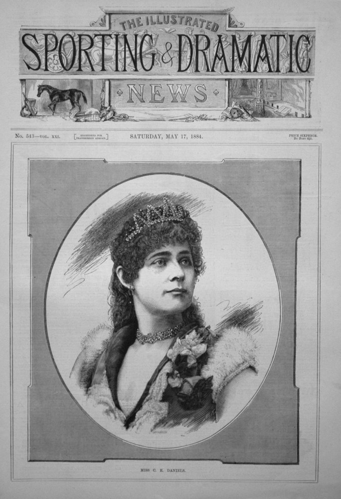 Miss C. E. Daniels. 1884
