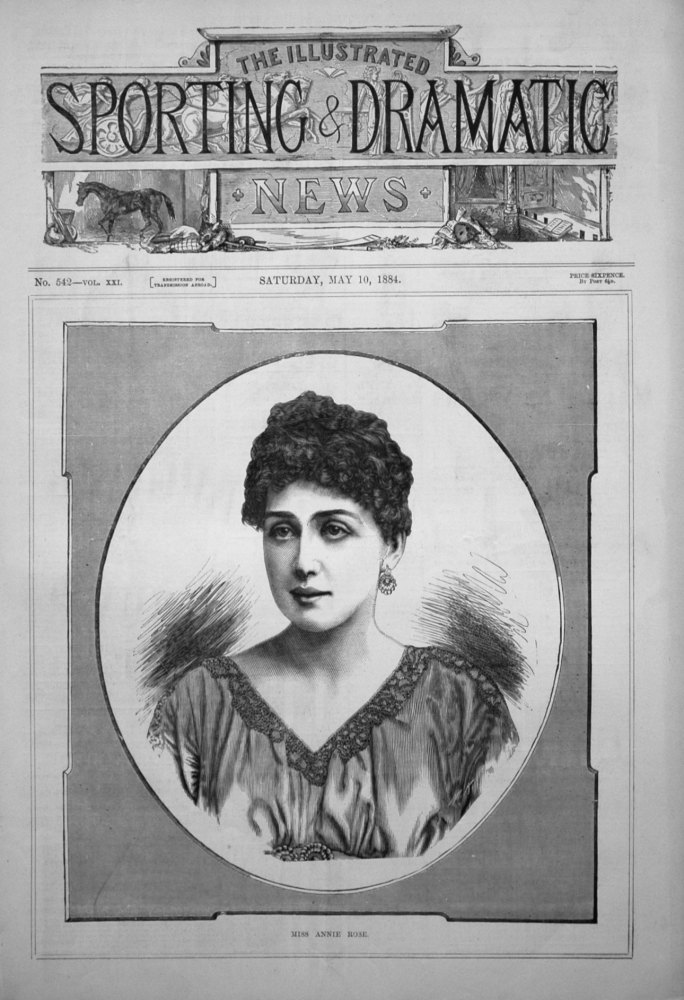 Miss Annie Rose. 1884
