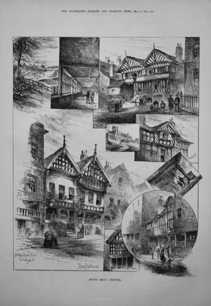 Round About Chester. 1884