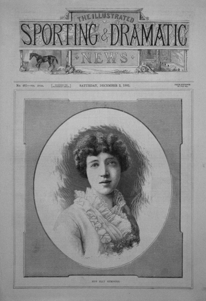 Miss Elly Kempster. 1882