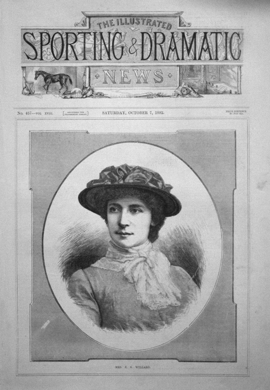 Mrs. E.S. Willard. 1882