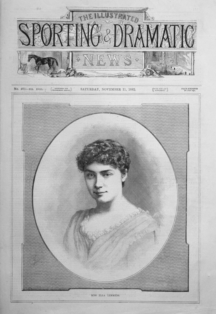 Miss Ella Lemmens. 1882