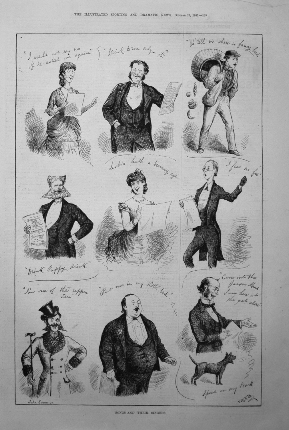 Songs and Their Singers. 1882