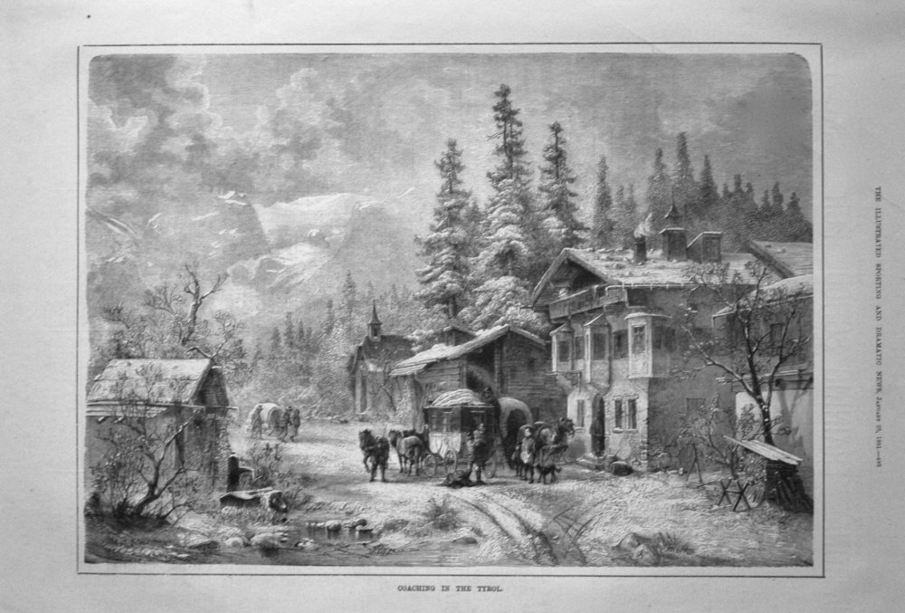 Coaching in the Tyrol. 1881