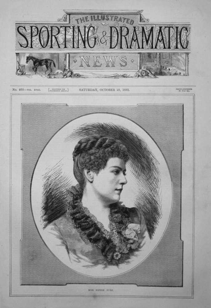 Miss Sophie Eyre. 1882