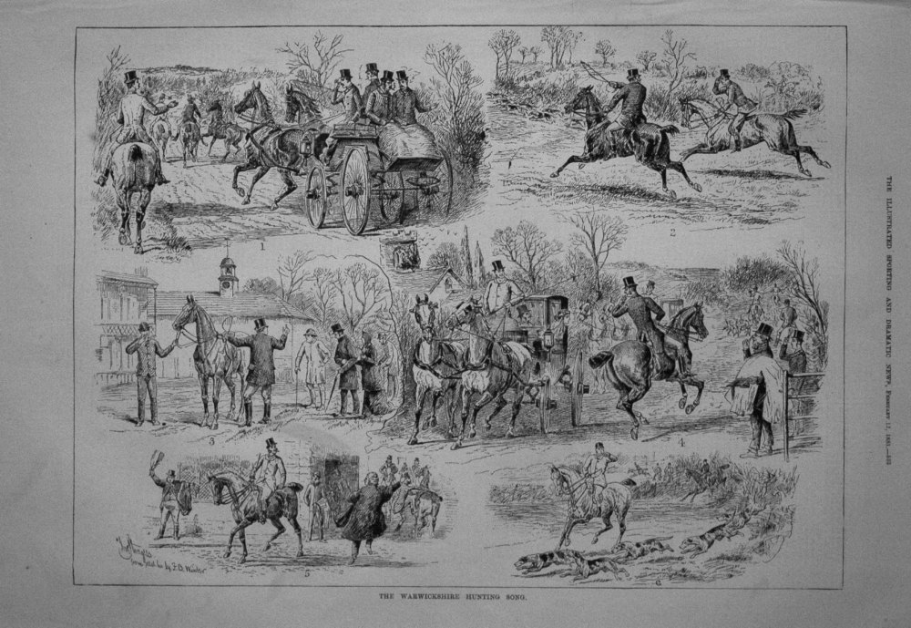The Warwickshire Hunting Song. 1881