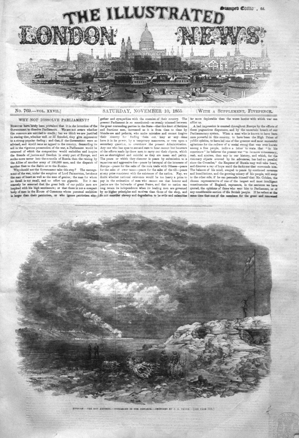 Illustrated London News, November 10th 1855.