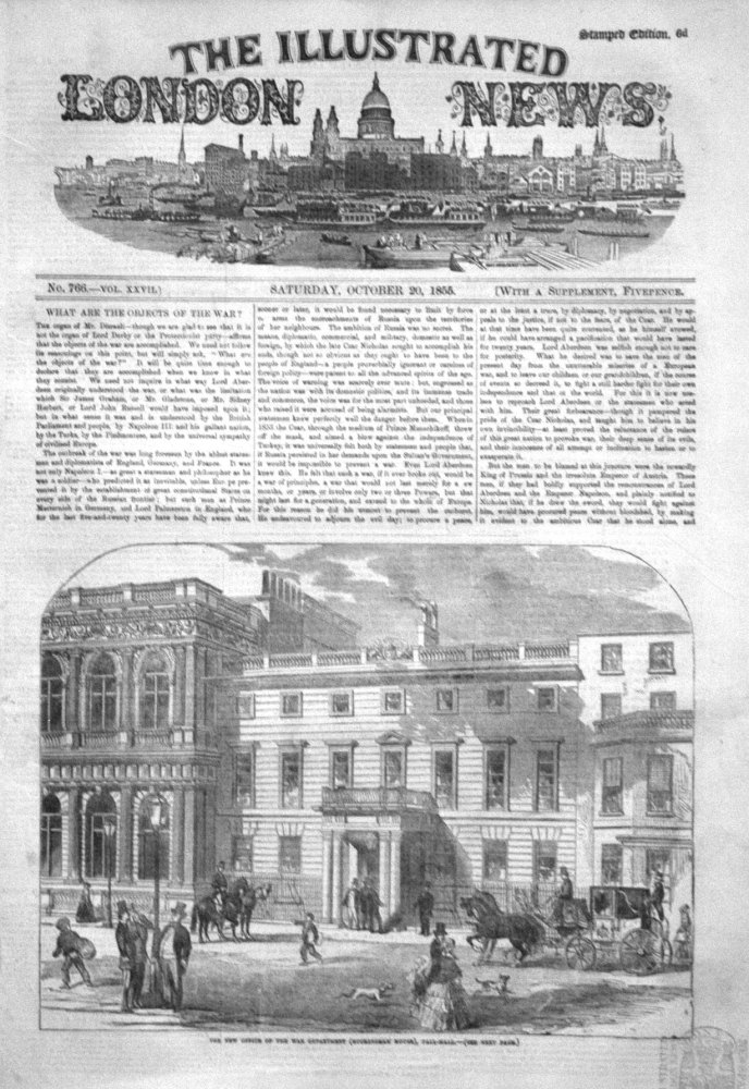 Illustrated London News October 20th 1855.