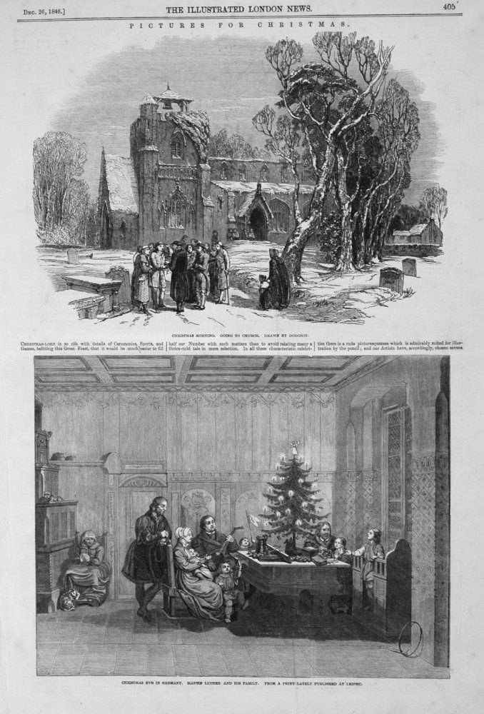 Pictures for Christmas. 1846