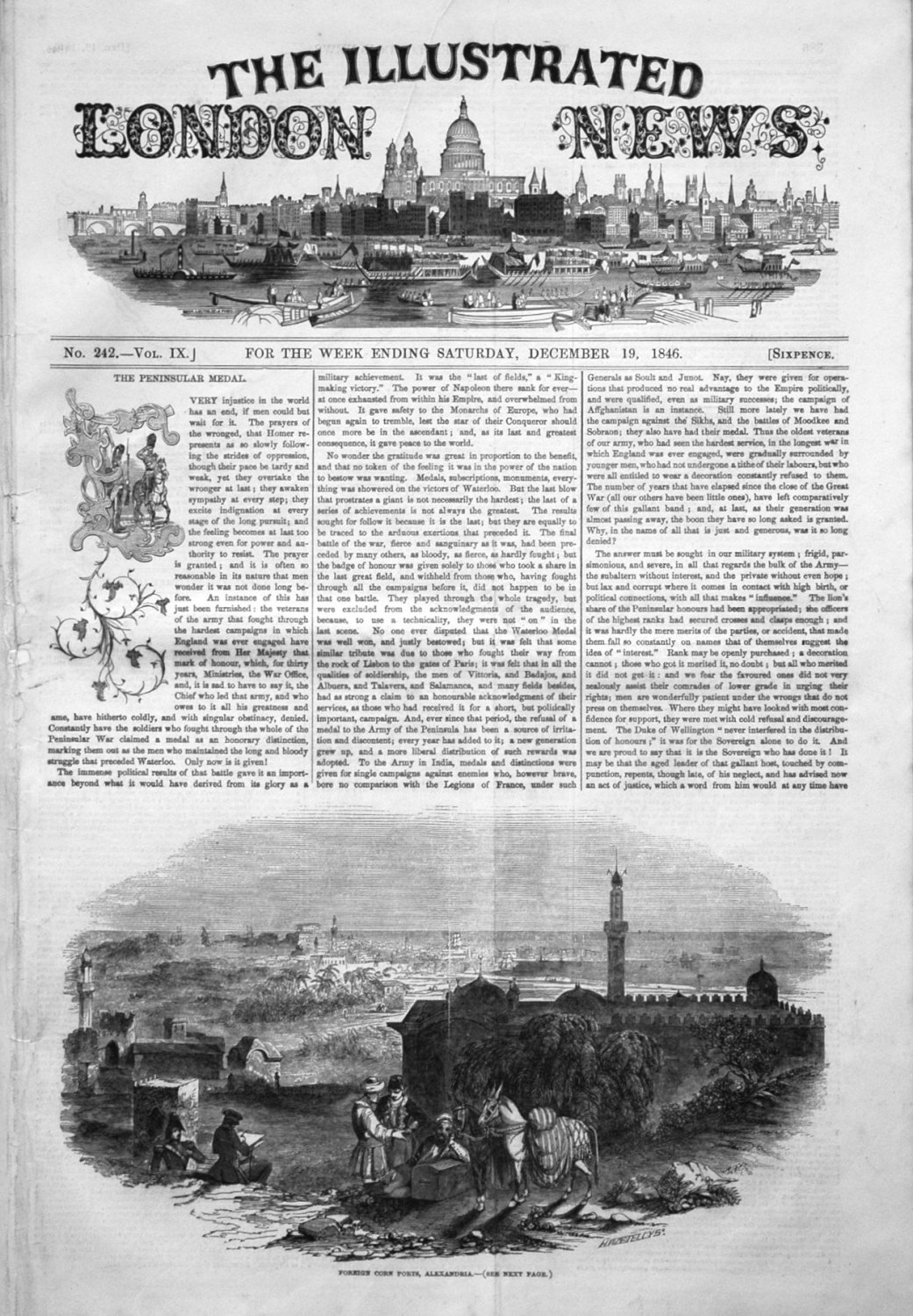 Illustrated London News, December 19th 1846.