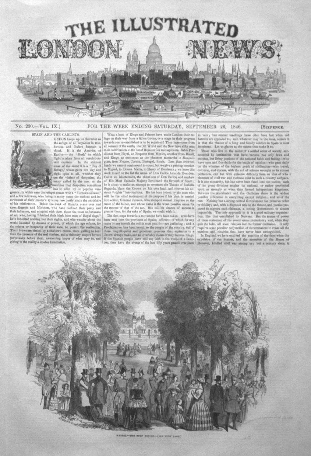 The Buen Retiro. 1846