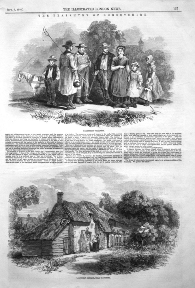 The Peasantry of Dorsetshire. 1846