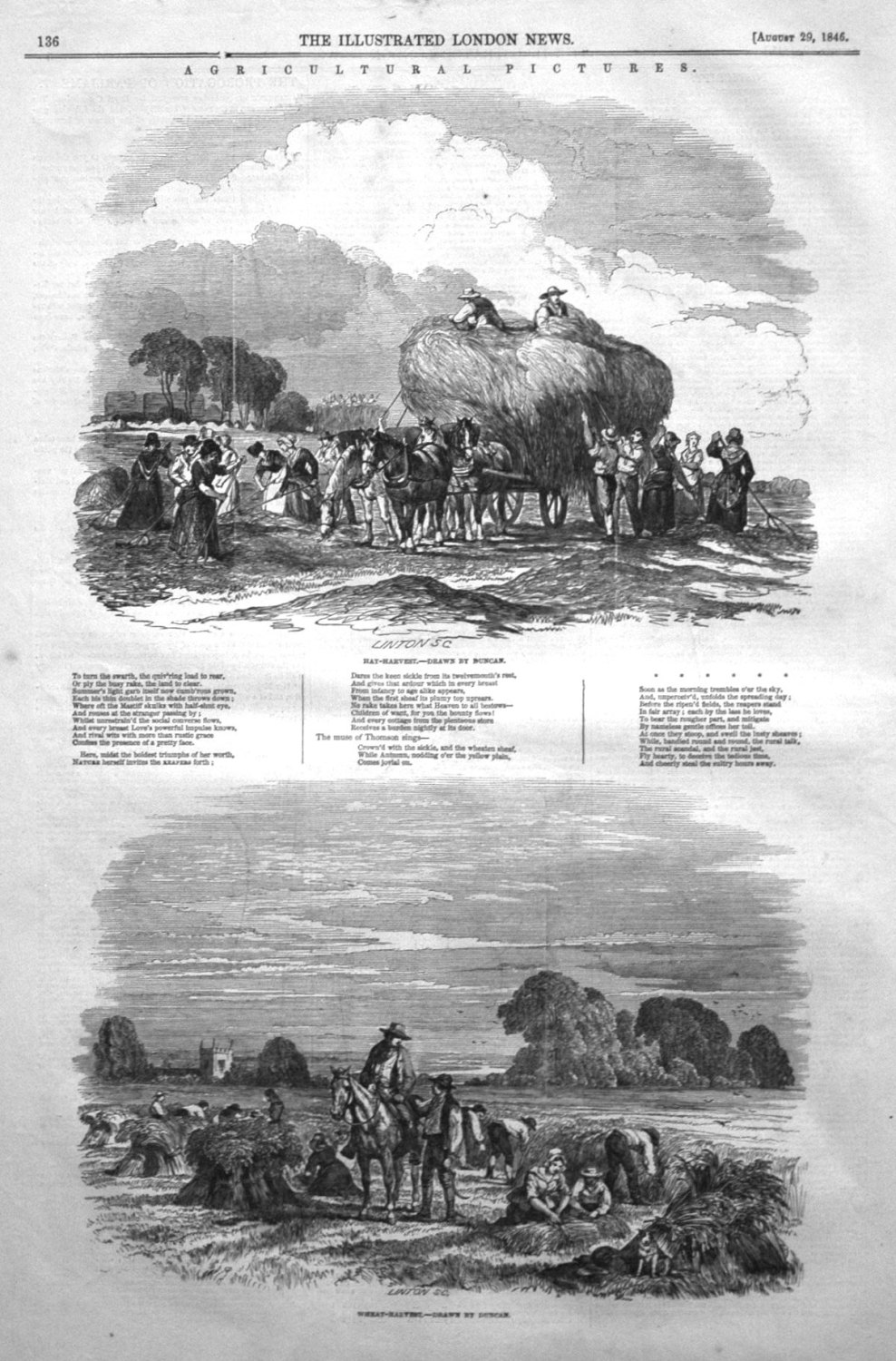 Agricultural Pictures. 1846