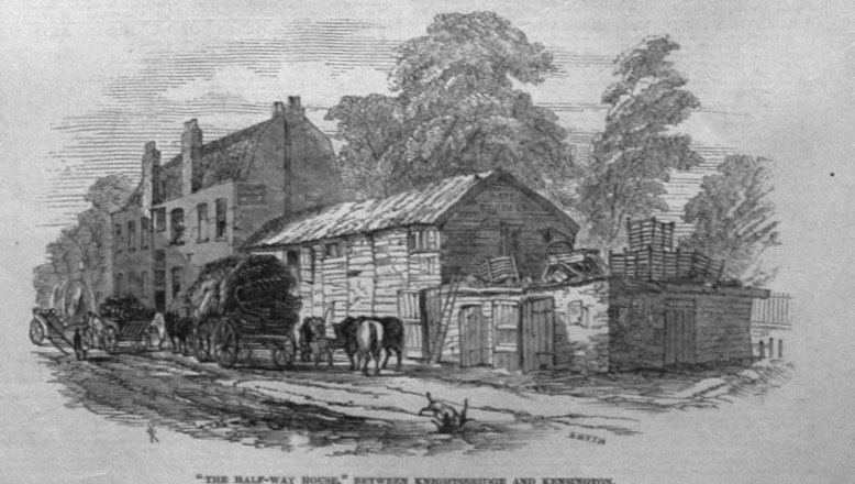 "The Half-Way House." 1846