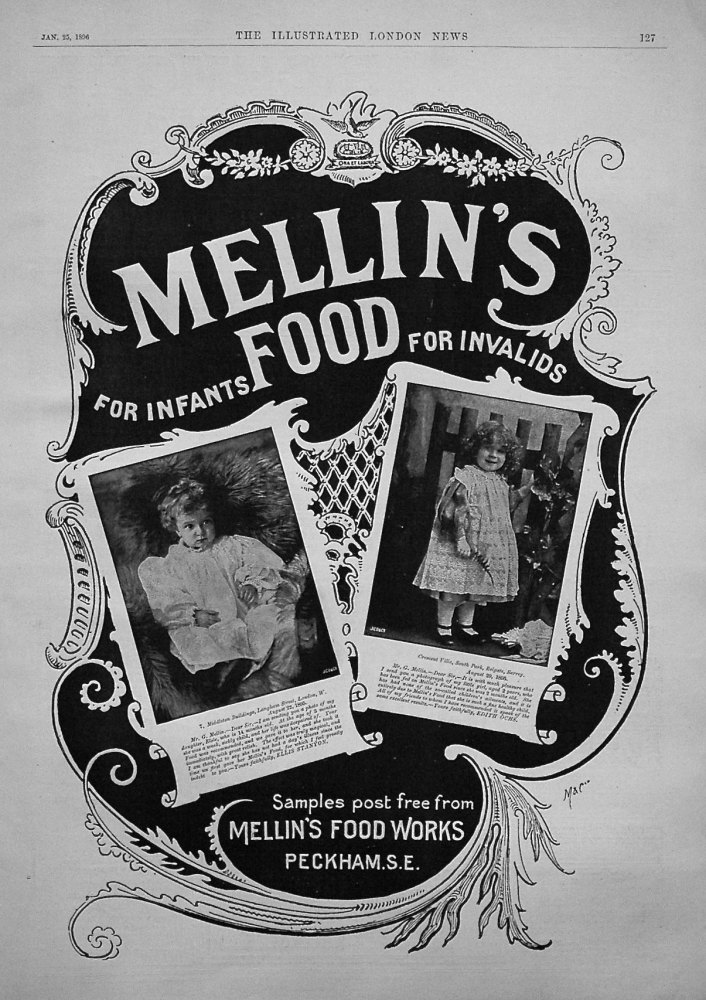 Mellin's Food. 1896