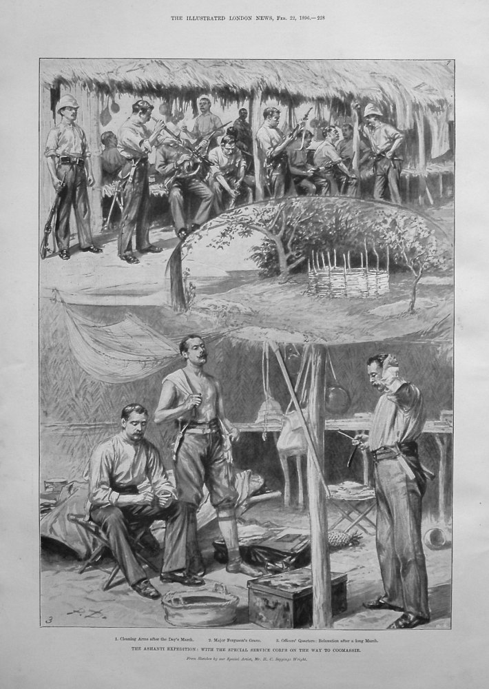 The Ashanti Expedition : With the Special Service Corps on the Way to Coomassie. 1896