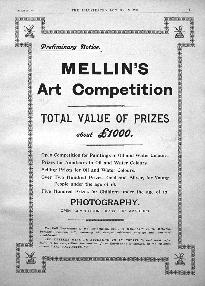 Mellin's Food Art Competition.