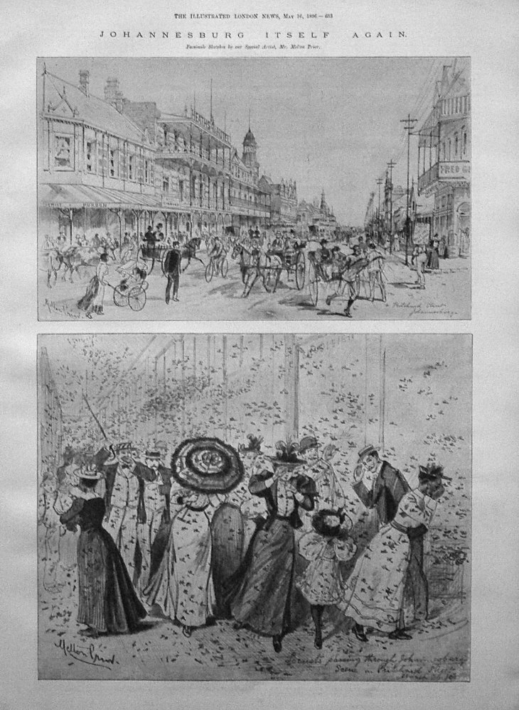 Johannesburg Itself Again. 1896