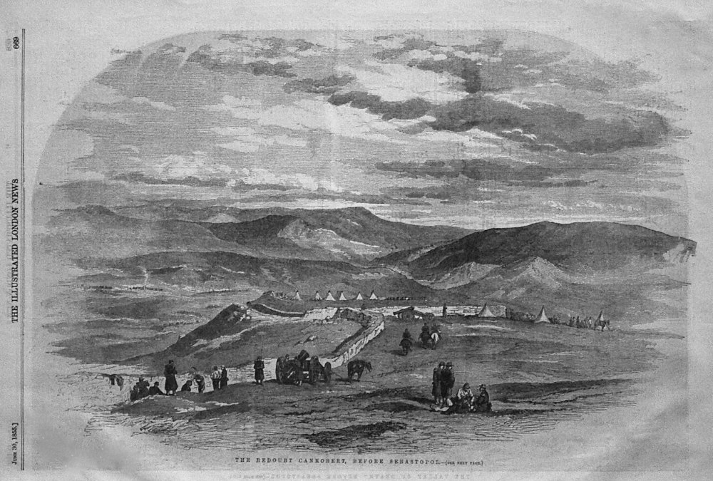 The Redoubt Canrobert, Before Sebastopol. 1855