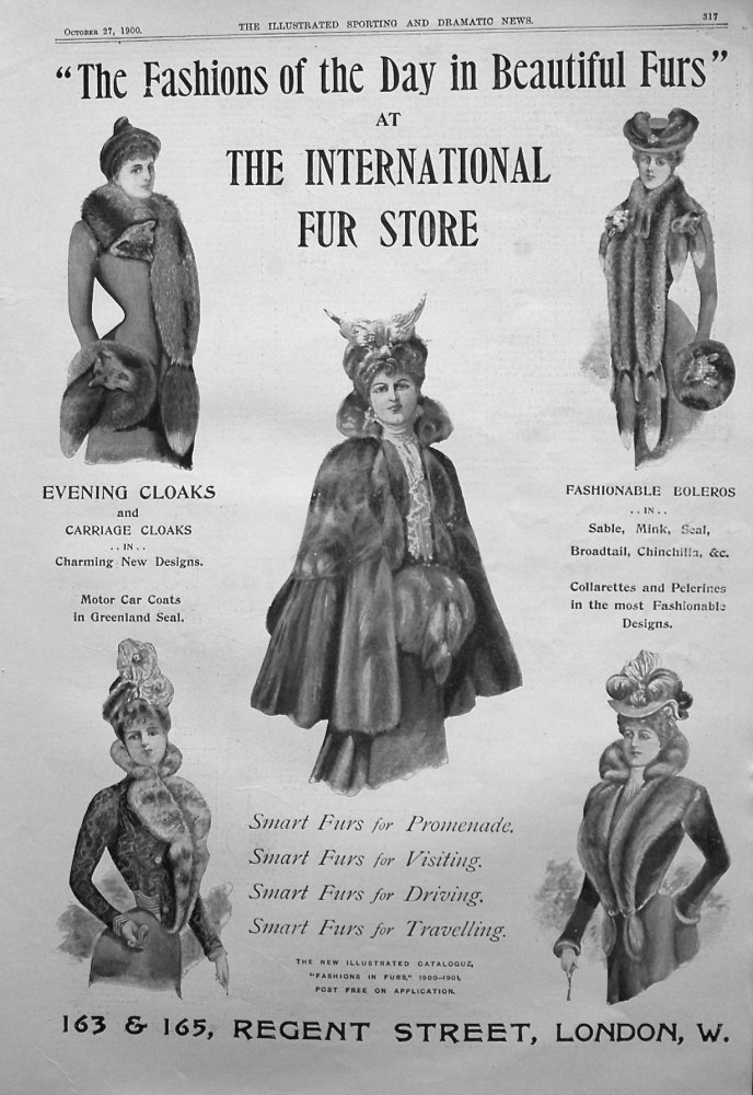 The International Fur Store. 1900