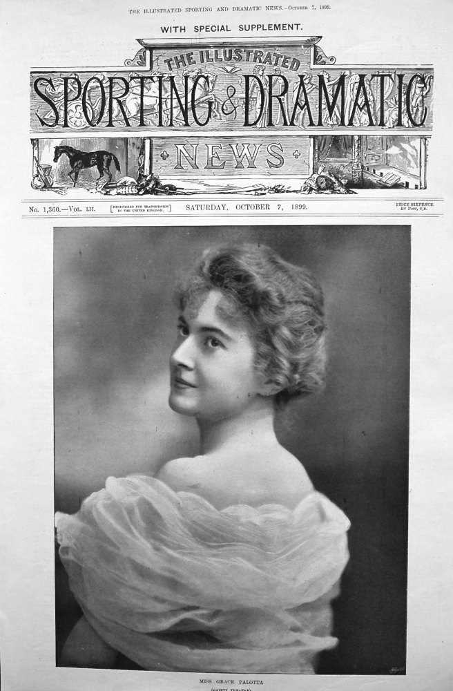 Miss Grace Palotta. 1899.