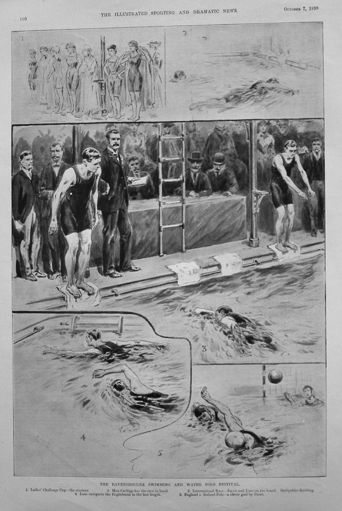 The Ravensbourne Swimming and Water Polo Festival. 1899