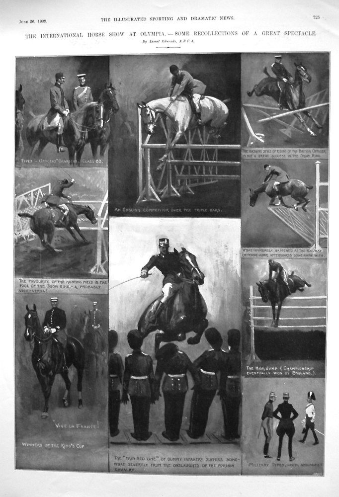 The International Horse Show at Olympia. - Some Recollections of a Great Spectacle. 1909