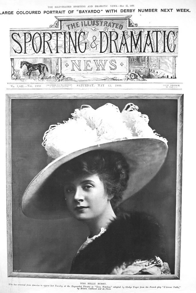 Miss Billie Burke. 1909.