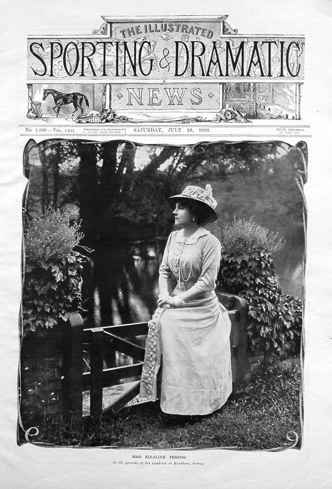 Miss Ellaline Terriss. 1909