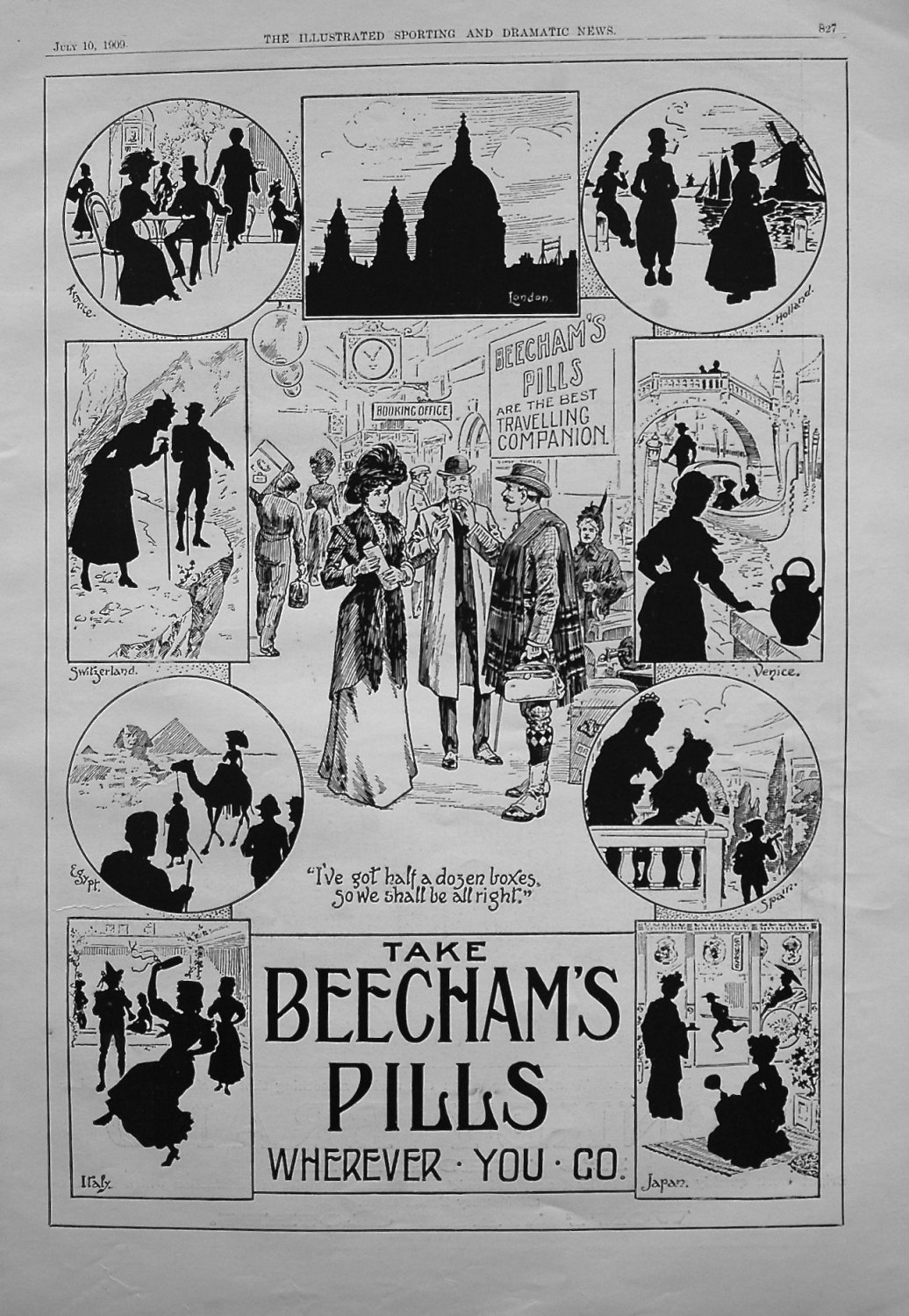 Beecham's Pills. 1909
