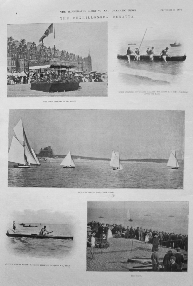 Bexhill-on-Sea Regatta. 1899